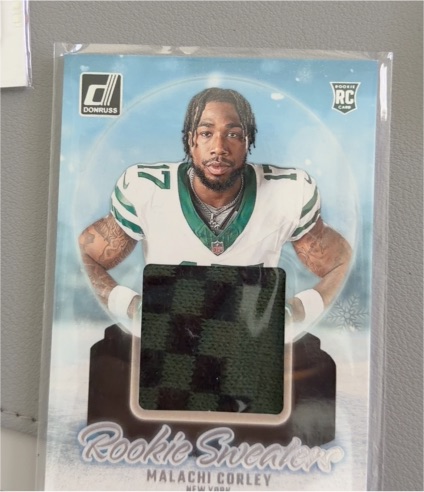 2024 Panini Donruss Rookie Holiday Sweaters #RHS-MCO Malachi Corley — front