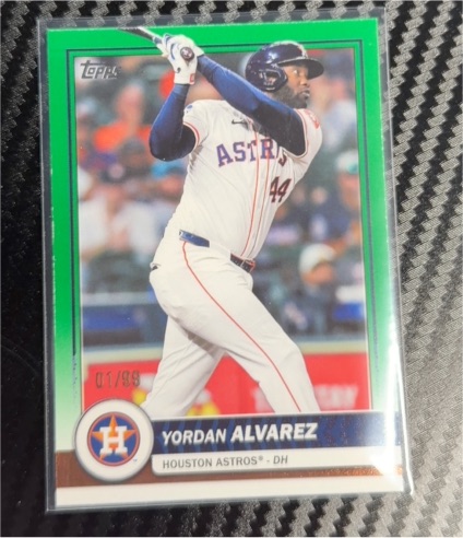 2025 Topps 1990 Topps #T90-82 Yordan Alvarez — front