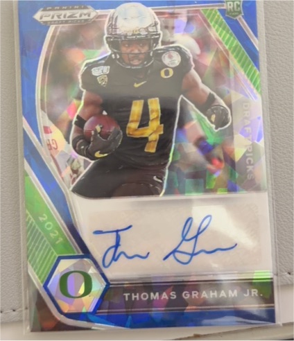 2021 Panini Prizm Draft Picks #DPA-TGH Thomas Graham Jr. — front