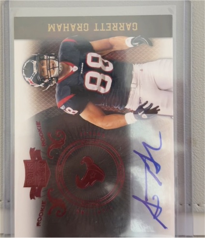 2010 Panini Plates & Patches #140 Garrett Graham — front