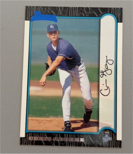 1999 Bowman #195 Chris George — front