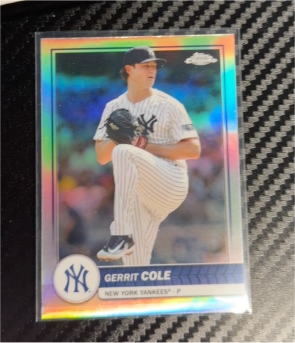 2026 Topps Flagship Collection Chrome #82 Gerrit Cole — front