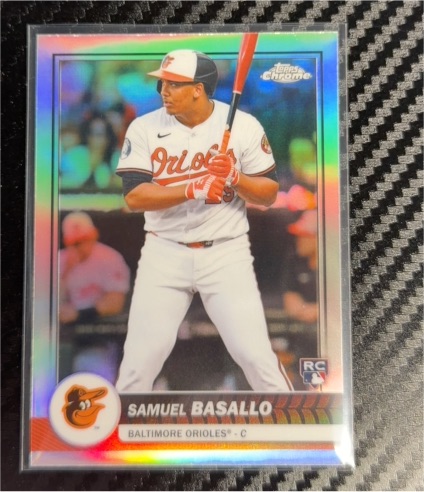 2026 Topps Chrome #30 Samuel Basallo — front
