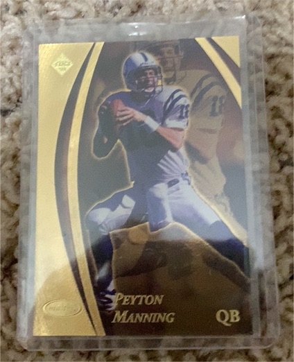 1998 Collector's Edge Masters #73 Peyton Manning — front