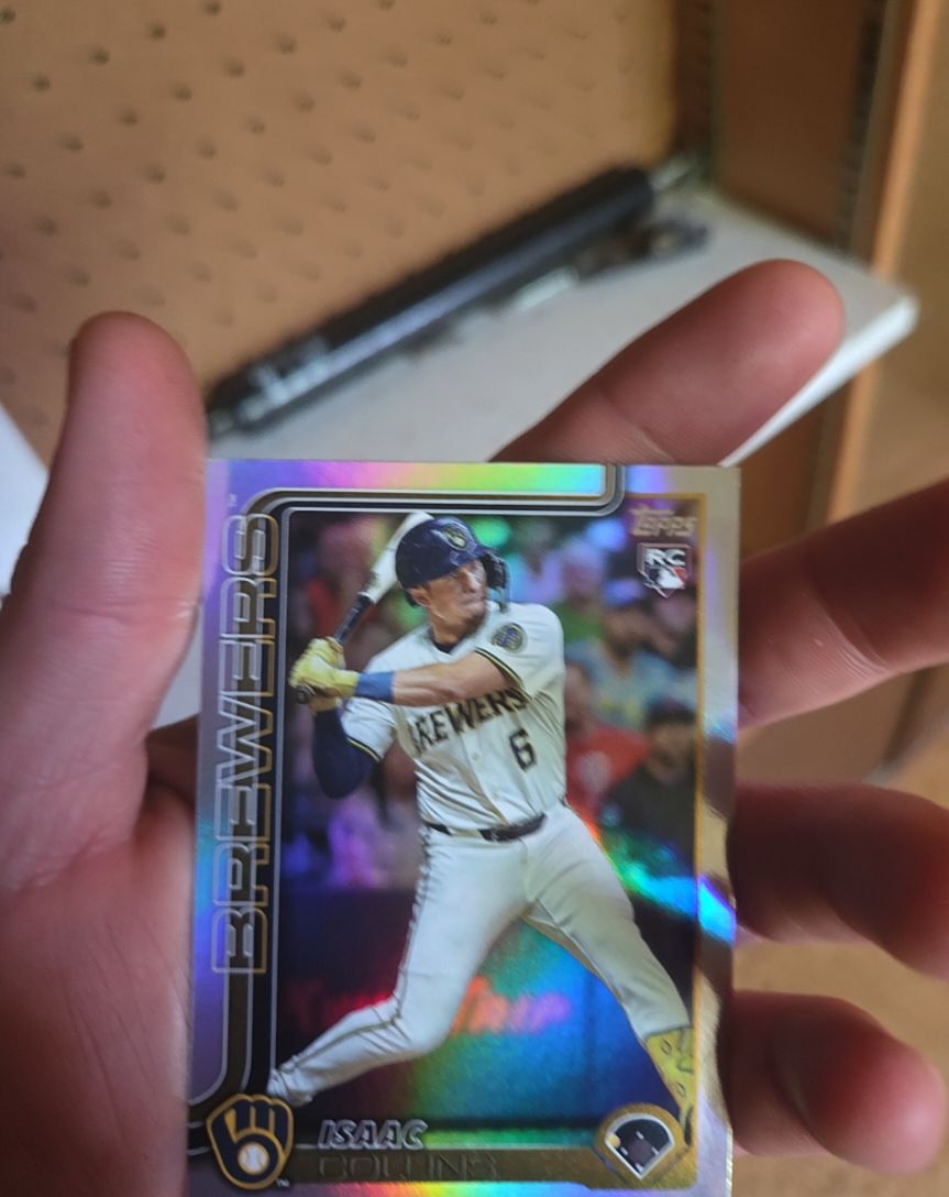 2025 Topps Series 2 #657 Isaac Collins — front