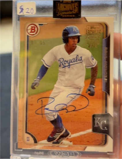2021 Topps Archives Signature Series #116 Raul Mondesi — front