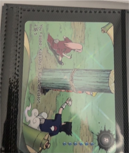 Kayou Naruto Heaven Scroll Series 1 NRSA01-R-007L1 Kakashi's Final Decision — front