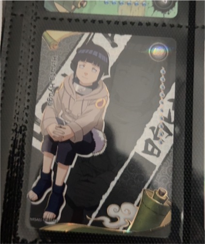 2023 Kayou Naruto #NRSA01-UR-014L3 Hinata Hyuga — front