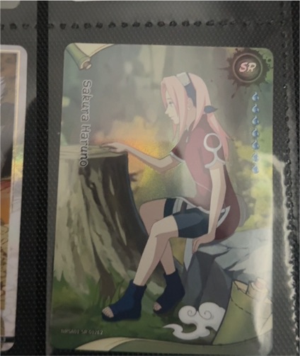 2025 Naruto Kayou Heaven Scroll Series 1 NRSA01-SR-012L2 Sakura Haruno — front