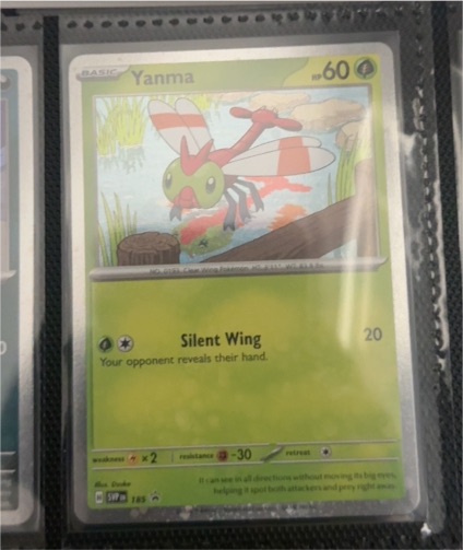 2023 Pokémon SV: Scarlet & Violet Promo #185 Yanma — front