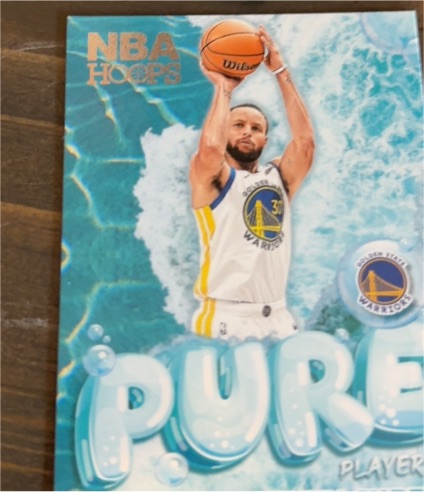 2024-25 Panini NBA Hoops #1 Stephen Curry Pure Players — front