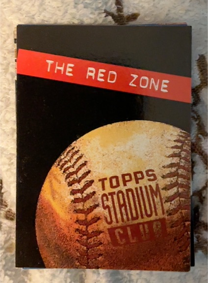 1994 Topps Stadium Club #3 The Red Zone — front