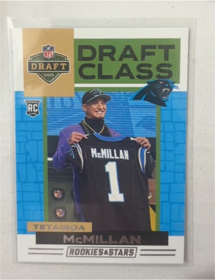 2025 Panini Rookies & Stars #10 Tetairoa McMillan Draft Class — front