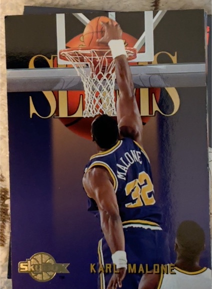 1994-95 Skybox Premium #308 Karl Malone — front