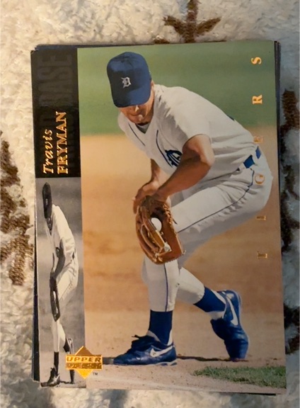1994 Upper Deck #345 Travis Fryman — front