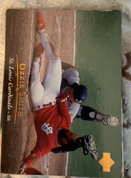 1995 Upper Deck #60 Ozzie Smith — front