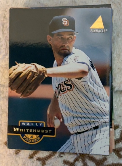 1994 Pinnacle #109 Wally Whitehurst — front