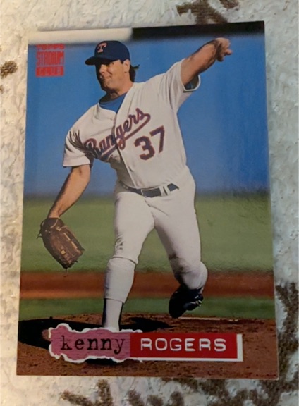 1994 Topps Stadium Club #467 Kenny Rogers — front