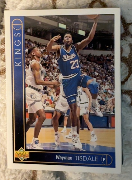 1993-94 Upper Deck #307 Wayman Tisdale — front