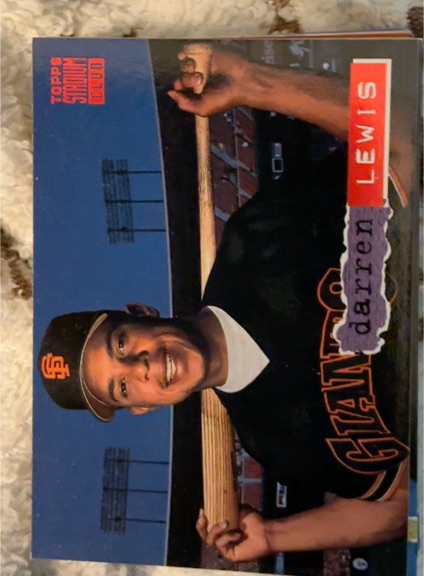 1994 Topps Stadium Club #453 Darren Lewis — front