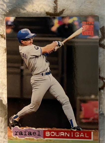 1994 Topps Stadium Club #500 Rafael Bournigal — front