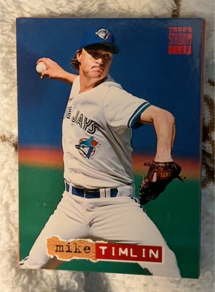 1994 Topps Stadium Club #441 Mike Timlin — front
