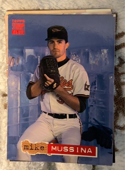 1994 Topps Stadium Club #488 Mike Mussina — front