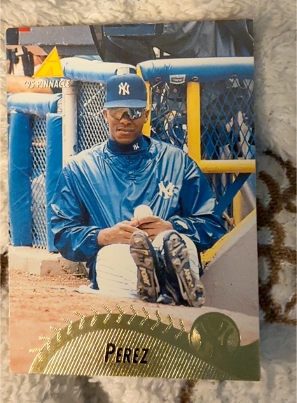 1995 Pinnacle #23 Melido Perez — front