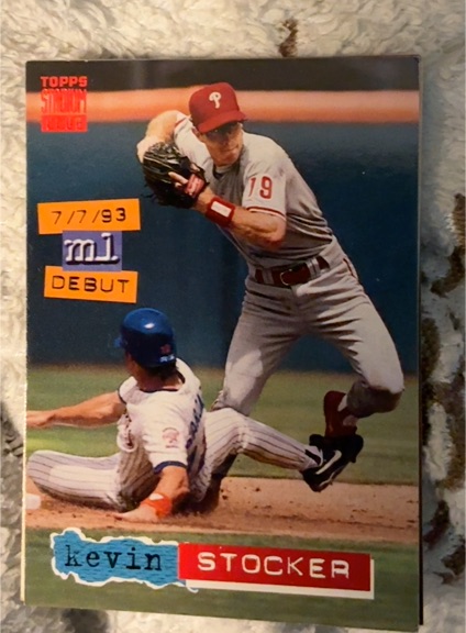 1994 Topps Stadium Club #444 Kevin Stocker — front