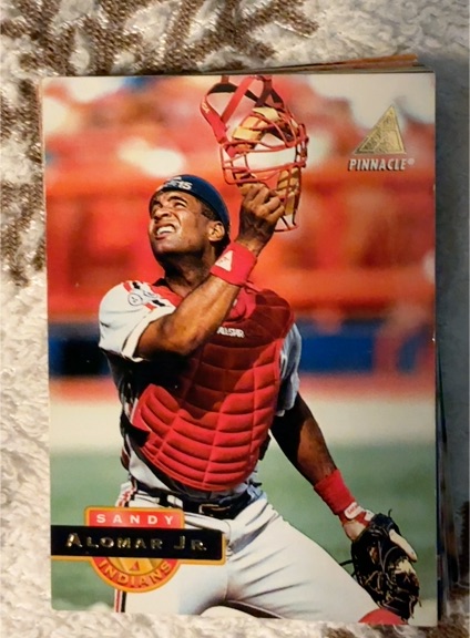 1994 Pinnacle #44 Sandy Alomar Jr. — front