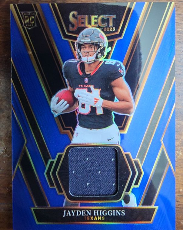 2025 Panini Select #RSW-JHS Jayden Higgins — front
