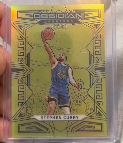 2020 Panini Obsidian #29 Stephen Curry — front