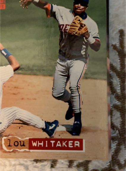 1994 Topps Stadium Club #443 Lou Whitaker — front