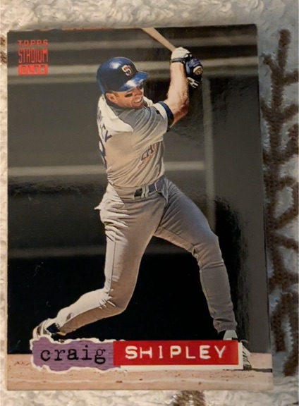 1994 Topps Stadium Club #460 Craig Shipley — front