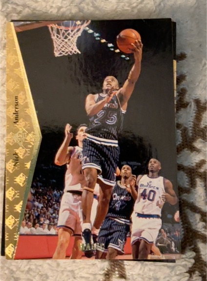 1994-95 Upper Deck SP #123 Nick Anderson — front