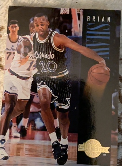 1994-95 SkyBox Premium #264 Brian Shaw — front