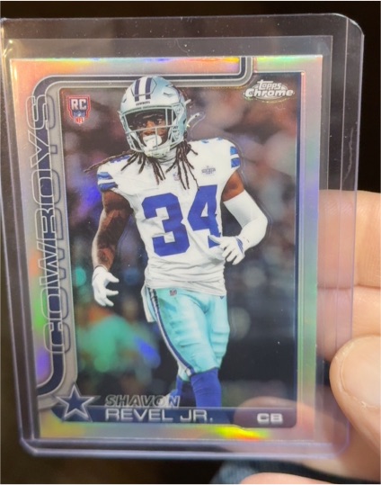 2025 Topps Chrome #301 Shavon Revel Jr. — front