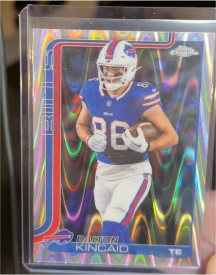 2025 Topps Chrome #37 Dalton Kincaid — front
