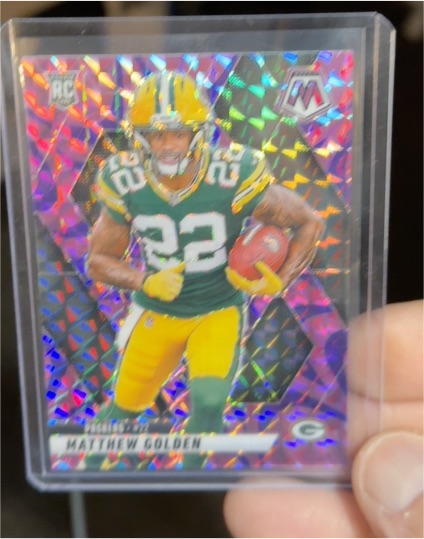2025 Panini Mosaic #323 Matthew Golden — front