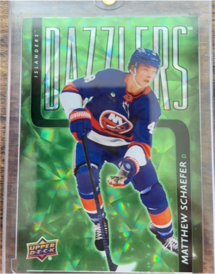 2025-26 Upper Deck Series 2 Dazzlers #DZ-57 Matthew Schaefer — front