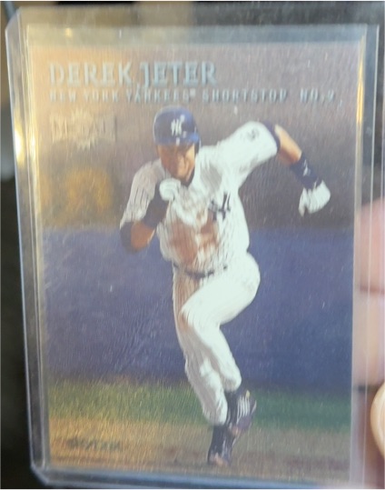 2000 Skybox Metal #2 Derek Jeter — front