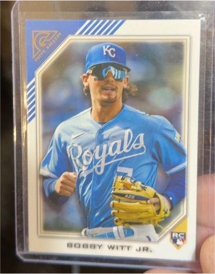 2022 Topps Gallery #200 Bobby Witt Jr. — front
