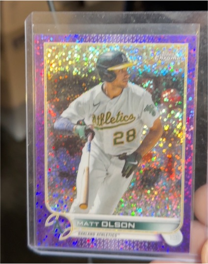 2022 Topps Chrome #148 Matt Olson — front