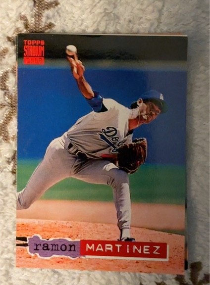 1994 Topps Stadium Club #276 Ramon Martinez — front