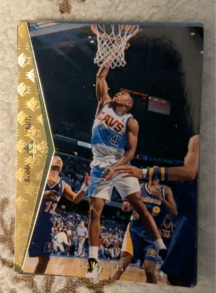 1994-95 Upper Deck SP Die Cut #D55 Bobby Phills — front