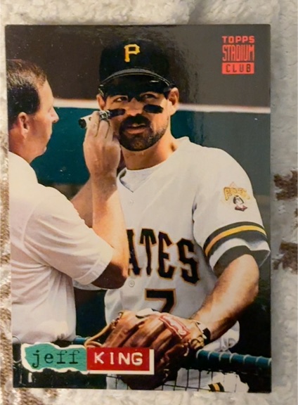 1994 Topps Stadium Club #338 Jeff King — front