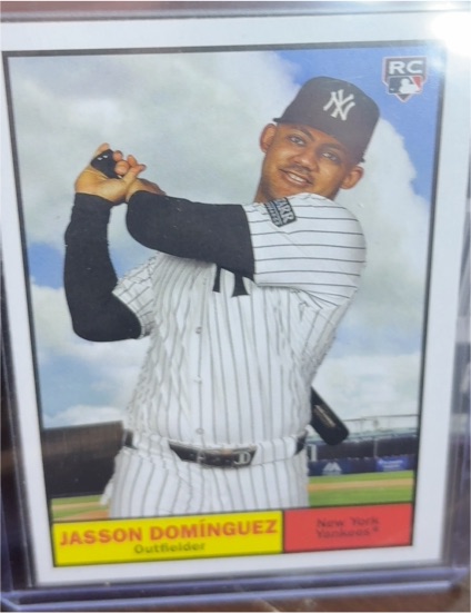 2024 Topps Archives #1 Jasson Dominguez — front