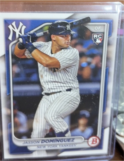2024 Bowman #17 Jasson Dominguez — front