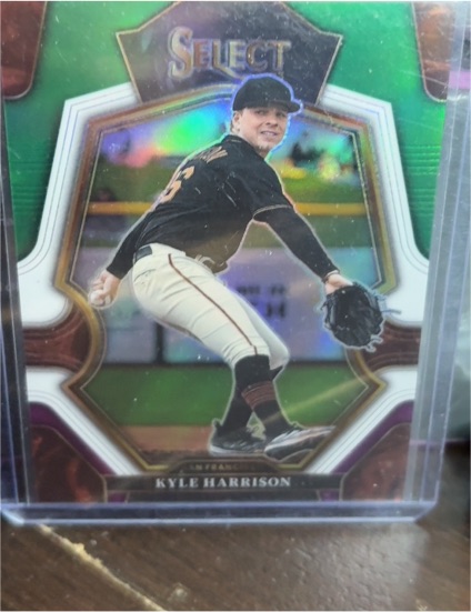 2023 Panini Select #184 Kyle Harrison — front