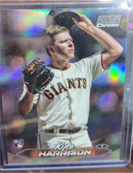 2024 Topps Stadium Club Chrome #241 Kyle Harrison — front